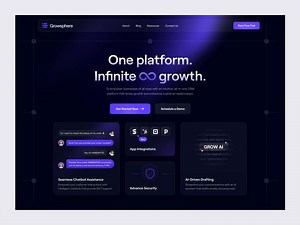 Growsphere - CRM Website