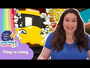 Carwash Song (Sing-a-long) | Nursery Rhymes with Subtitles