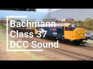 Bachmann Class 37 With Coastal DCC Sound, With An Upgraded Top Speaker