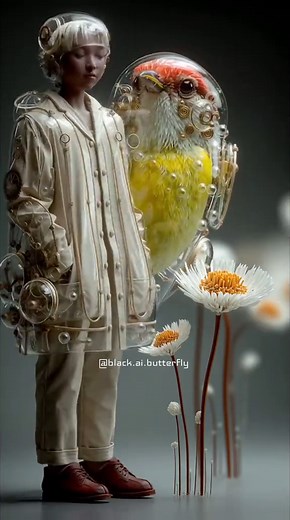 Futuristic steampunk world #blackaibutterfly #surrealism #artthatspeaks #steampunk #future