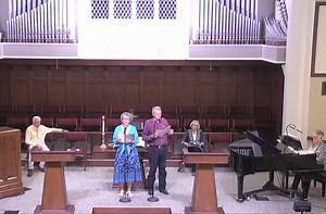 6.7K views · 364 reactions | From John R. Erickson: “Kris and I sang a duet in church last Sunday. It was a beautiful piece of music, sung in our beautiful church. We thought it would be appropriate to share it. Pianist: Joan Quist.” | Hank the Cowdog | Facebook