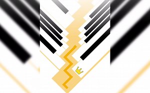 跳舞的线居然有2D版?(钢琴试玩) Dancing Line 2D -Benztar