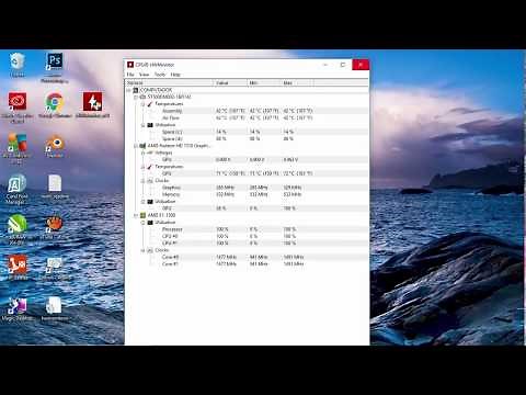 baixe o HWMonitor , e saiba como está a temperatura do seu computador