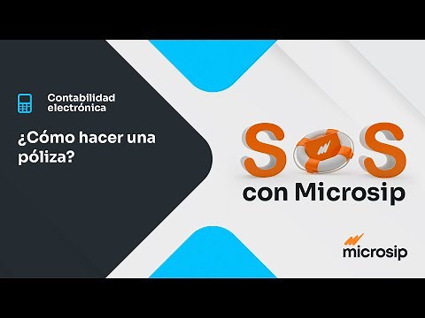 Microsip Contabilidad: Cómo hacer una póliza
