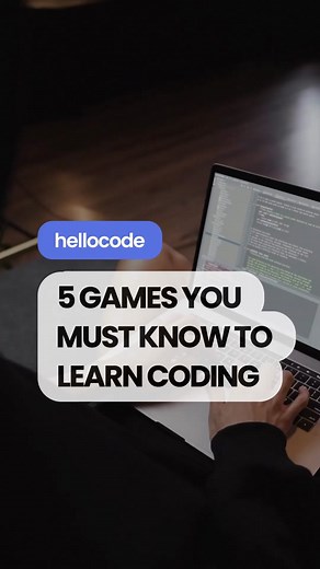 ✨ 5 Games You Must Know To Learn Coding Have you ever tried one of these? Comment your favorite 💬 #learnhtml #learncss #csstips #csstipoftheday #webseveloper #uidesign #uxdesign #websesign #webdeveloper