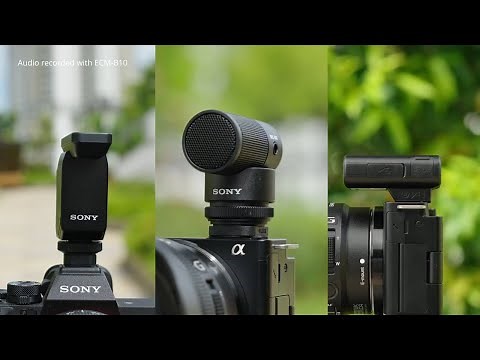 Sony | Why Mic for your vlog | Introduction to Sony's Microphones