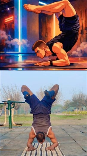 Scorpion Pose (Vrishchikasana) 🦂 – Core, Back & Shoulder Killer Strength