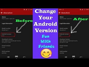 How to Change Android Version and Brand,Model of Your Phone (Fun With Friends) ★Build prop Edit★