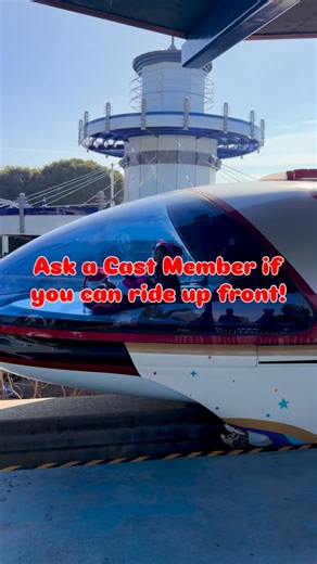 Weekend Disney on Instagram: "POV: Captain's Cabin ride on the Disneyland Park Monorail - Tomorrowland to Downtown Disney Edition! 😎 Have you ever wondered what it's like to sit in the Captain's Cabin (aka "Nose Cone") on the Disneyland Monorail? You can! This is something not a lot of people know about and even fewer people ask for, but you can request to sit in the front or the back of the Monorail and get amazing views of both Disneyland Park and Disney's California Adventure Park! The key i