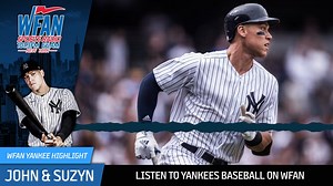 No-hitter over! John Sterling calls Aaron Judge's blast to right. http://go.audacy.com/wfan/listen | WFAN Sports Radio
