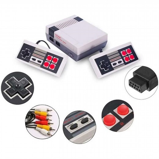 Mini Retro Game Anniversary Edition Console 620 Built In With AV Output US Plug For Nintendo NES
