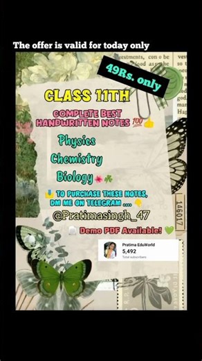 📖 Class 11th 🌟 Complete PCB 💯 Handwritten Notes 📝 #shorts #ytshorts #class11 #notes