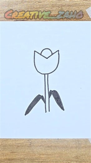 "Beautiful Rose Drawing 🌹 | Relaxing Art for Beginners #RoseDrawing #FlowerArt #DrawingTutorial