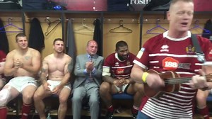 75K views · 1.3K reactions | ‪Wigan Rugby Club, best all in the land, marching onto Wembley and singing with the band! ‬ ‪Put your hands in the air for The GLZ!!! ⚪️‬ | Wigan Warriors | Facebook