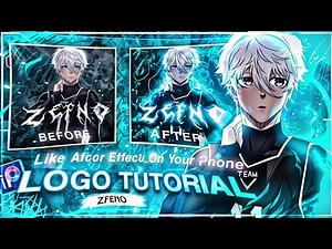 How To Make Anime Logo On Ibispaintx Tutorial/ ZEFNO