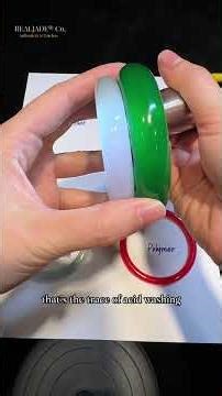 Jadeite vs Agate vs Treated Jade vs Polymer-Let’s Spot the Difference #realjade #jadejewellery #yu