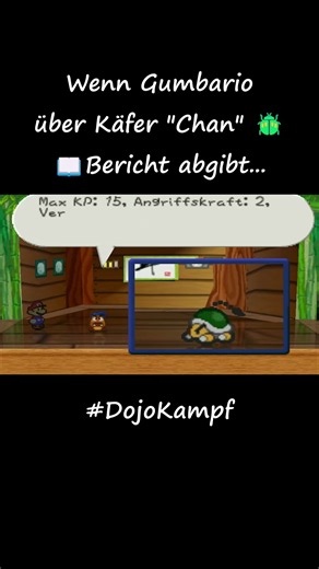📖Bericht über🪲Käfer"Chan"- S🪄47 - Paper Mario