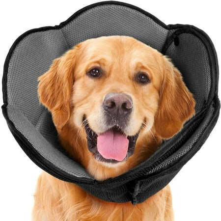 Adjustable Dog Cone for Post-Surgery Recovery, Soft and Comfy, Suitable for Dogs and Cats of All Sizes, Prevents Licking, Gentle Alternative to Cones - Walmart.ca