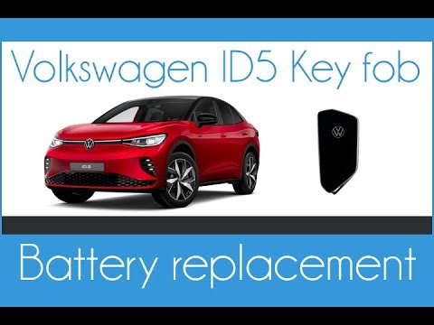 Key fob battery replacement for Volkswagen ID5