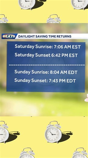 Daylight Saving Time kicks off this weekend
