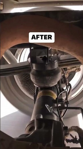 BEFORE | AFTER - Timbren Suspension Enhancement System