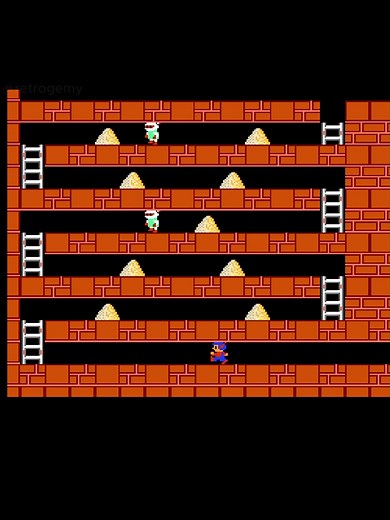 Lode Runner 🟡 Level 35 😵‍💫 Brain reflex test 🎮🔥 #loderunner #retrogaming #gamingreels #gameplay #puzzlegame