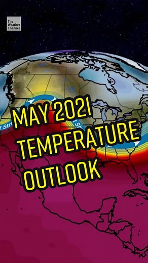 JUST IN: Here’s what to expect in the month of May. ￼￼￼#fyp #may #temperature #forecast