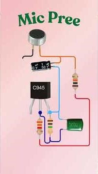 Mic Preamplifier Circuit C945/ How to Make Mic Preamplifier Circuit/Mic Preamplifier Bnane ka tarika
