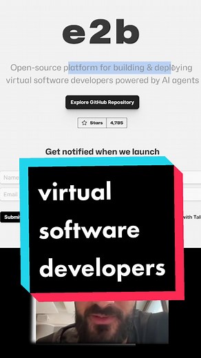 e2b is an open source project that aims to build AI agents that can develop software for you autonomously #autogpt #agentgpt #wolverinegpt #autonomousagents #babyagi