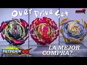 LA MEJOR COMPRA! BEYBLADE BURST DYNAMITE BATTLE OVER DRIVE SET (Unboxing & Review)