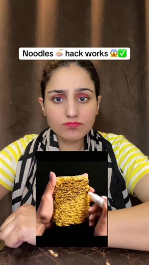 It works 😱✅#noodles#hack#foodiemommy123 #viewsproblem #fyp | noodles