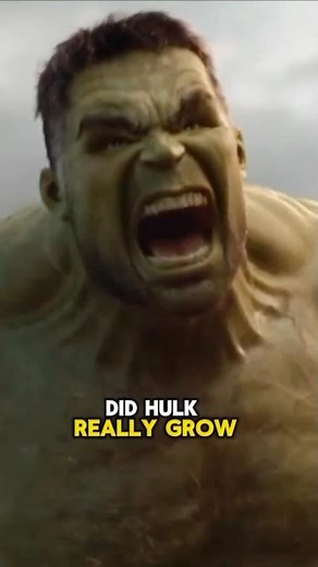 Hulk’s Height Change in Thor: Ragnarok EXPLAINED! 🤯 | Marvel Facts #shorts