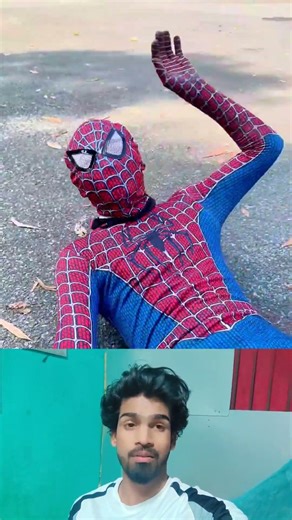 Superman & Spider-man Battle 😈 #shorts #funny #cartoon #spiderman #trending