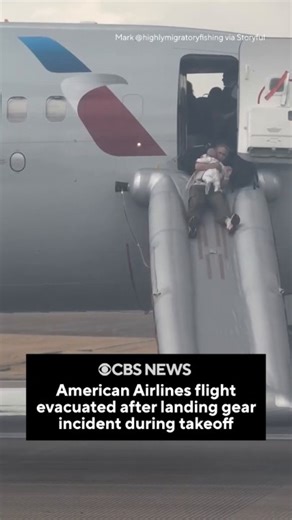 Passengers were seen rushing to evacuate an American Airlines flight at Denver International Airport Saturday afternoon due to an incident with the plane’s landing gear during takeoff. Officials said the Miami-bound flight experienced the issue while it was still on the runway, as footage shows people exiting the aircraft as smoke billows from the back of the plane. American Airlines said in its statement that the aircraft “experienced a maintenance issue prior to takeoff” involving one of its t