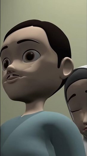 Accompanied by Father Seeing Ghosts #horror #animation