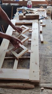 68K views · 1K reactions | Making of wooden windows design #woodworking #realestate #development #houseforsale #HomeImprovement #carpenterlife | Najar joinery & furniture works Verinag | Facebook