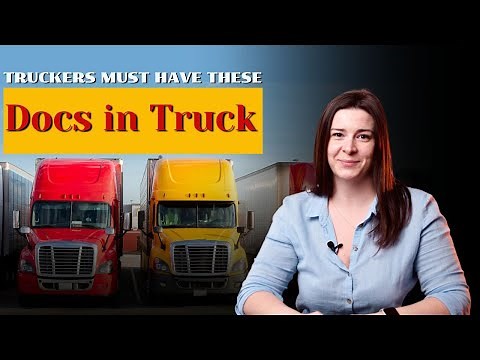 Must Have Documents in Truck | DOT Compliance