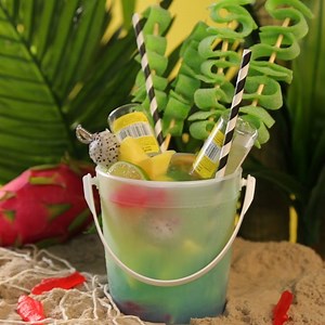 Mermaid Rum Bucket Recipe: bit.ly/2cwmLZs | Supercall