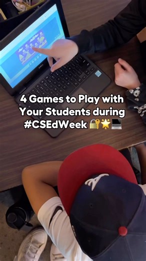 4 Computer Science Games to Play with Your Students #CSEdWeek #edtech #teacher #stemeducation