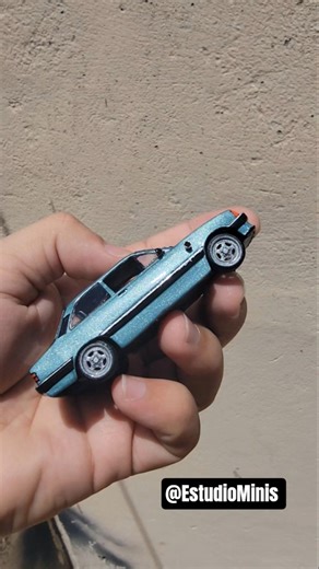Miniatura Chevrolet Chevette turbo Rebaixado Mini Impressão 3D #Chevrolet #mini #hobby #turbo