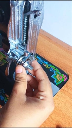 Sewing machin thread tension assembly fitting ✅#sewingmachine #sewingtipsandtricks