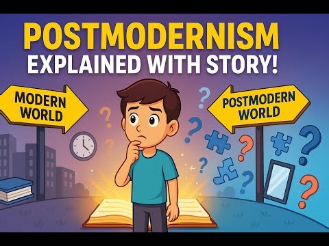 "Modernism vs Postmodernism Explained in the Easiest Way with One Story"