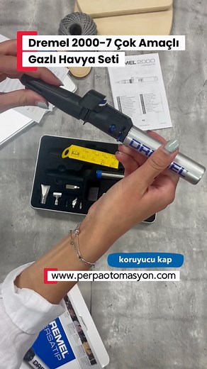 Dremel 2000-7 VersaTip Çok Amaçlı Gazlı Havya Seti #reels #dremel #trendingnow | Perpa Otomasyon | Facebook