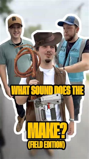 This is what a nail gun sounds like... Field Edition.