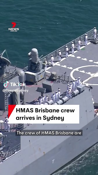 HMAS Brisbane Crew Welcomed Home After Historic Deployment