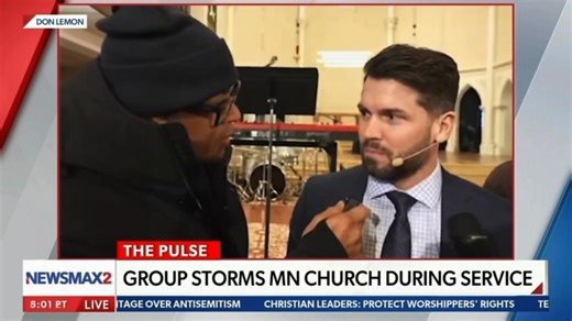 GOD BLESS THIS PASTOR! When the woke mob thinks it's okay to disrupt what many hold onto as the last saving grace for this nation, we have a problem. 🎙️ Catch “The Pulse” M-F @ 8pm EST on Newsmax2! | David J Harris Jr.