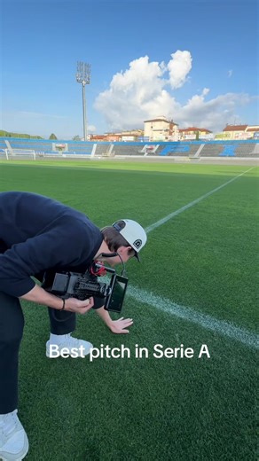 Best pitch in Serie A #pisa #serieA #italia #football #fyp