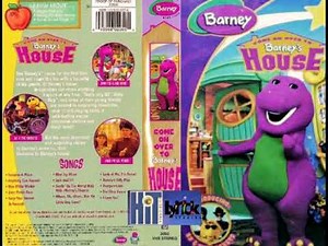 Opening And Closing To Come On Over To Barney's House 2000 VHS