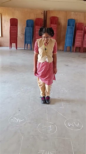 M. Sana Begum of grade 8 learns Present Tense To Be Forms.