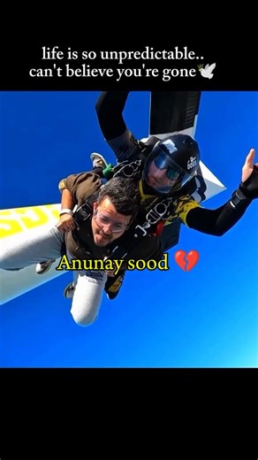 Mashir | travel & lifestyle.🇮🇳 on Instagram: "Life is so unpredictable Can't believe you're gone @anunaysood . . #anunaysood #rip #vlogger #anunay #rest #life #unpridictablelife"